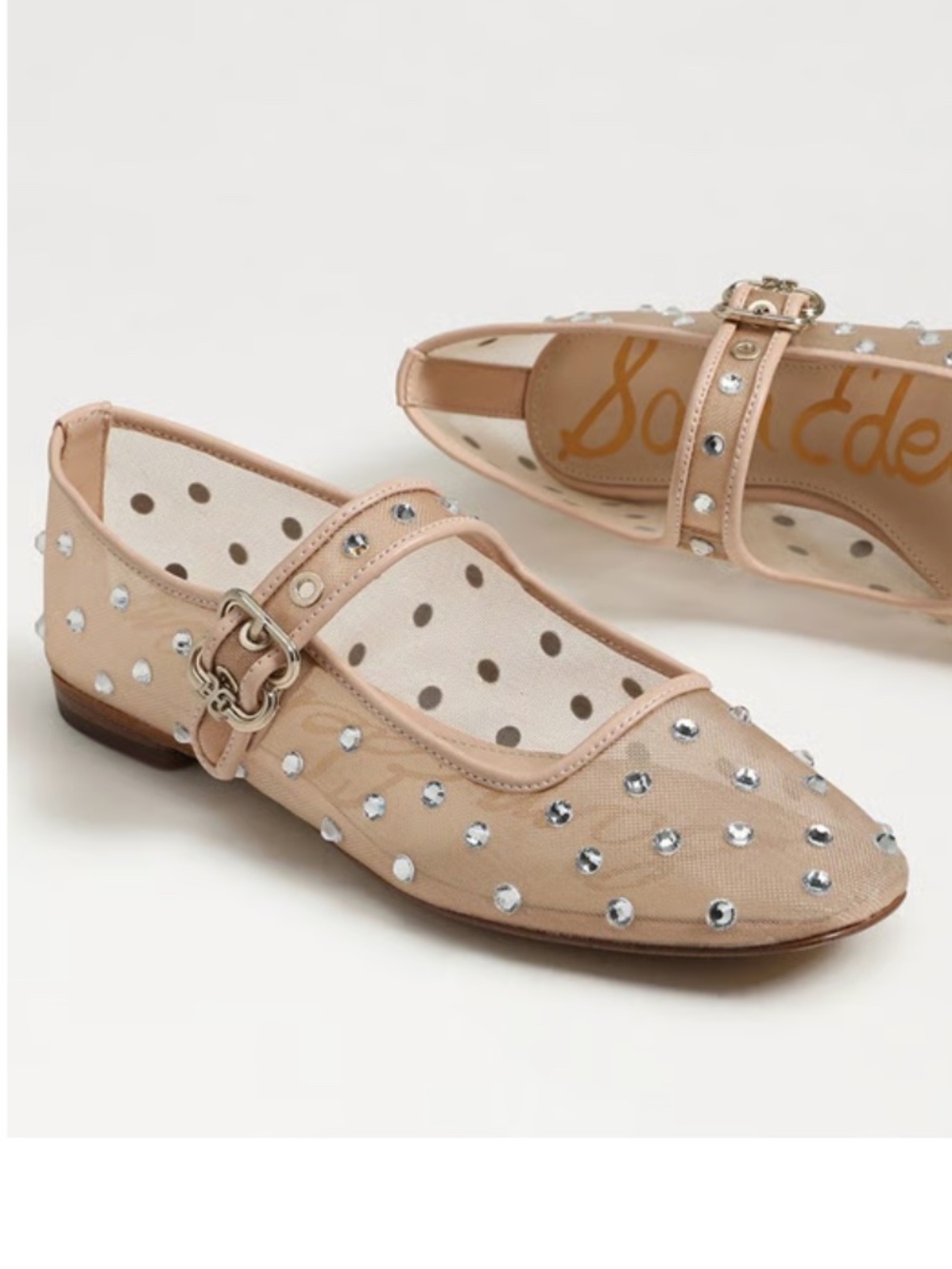 Sam Edelman Michaela Shine Mary Jane Flat